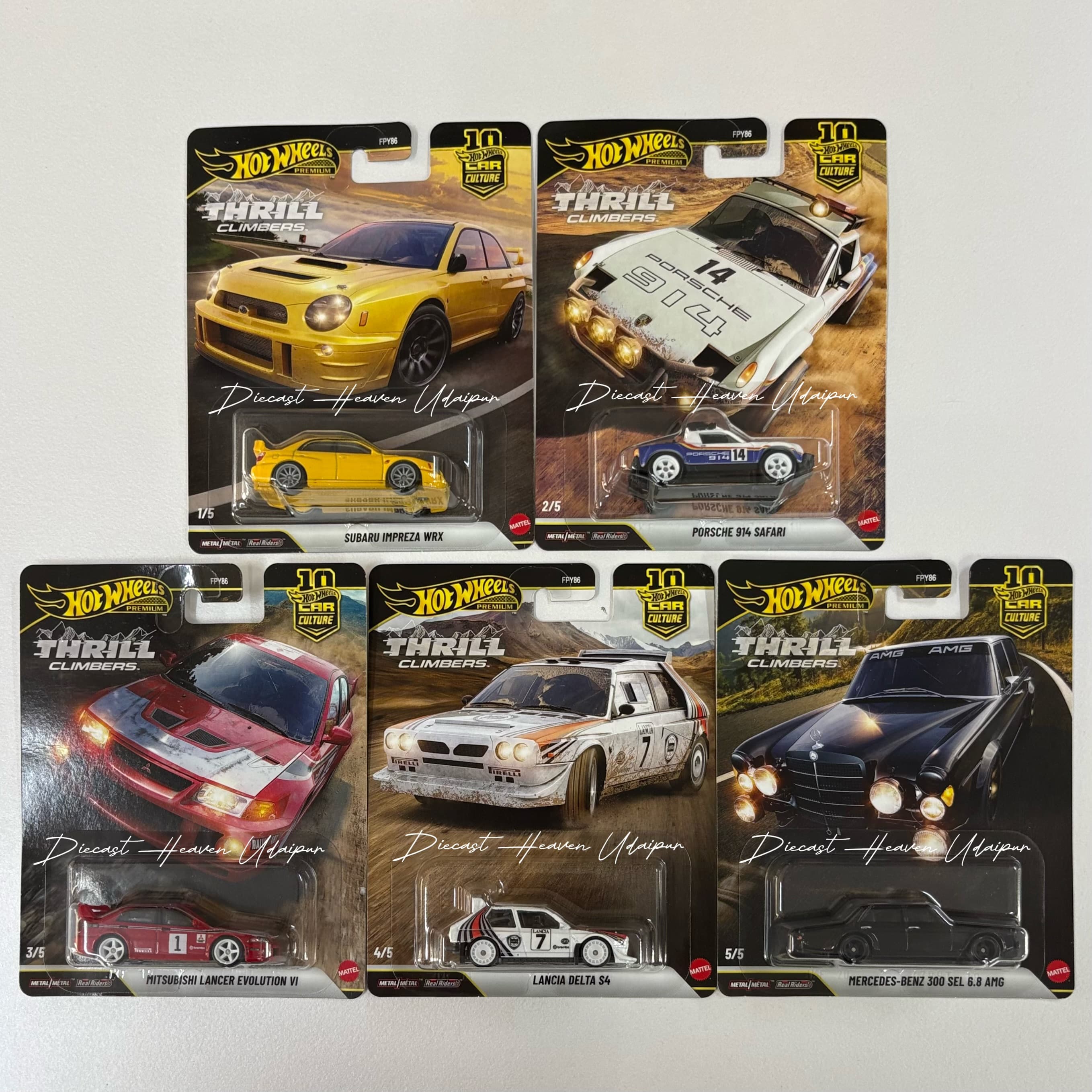 Thrill Climbers Assortment (Full Set of 5)