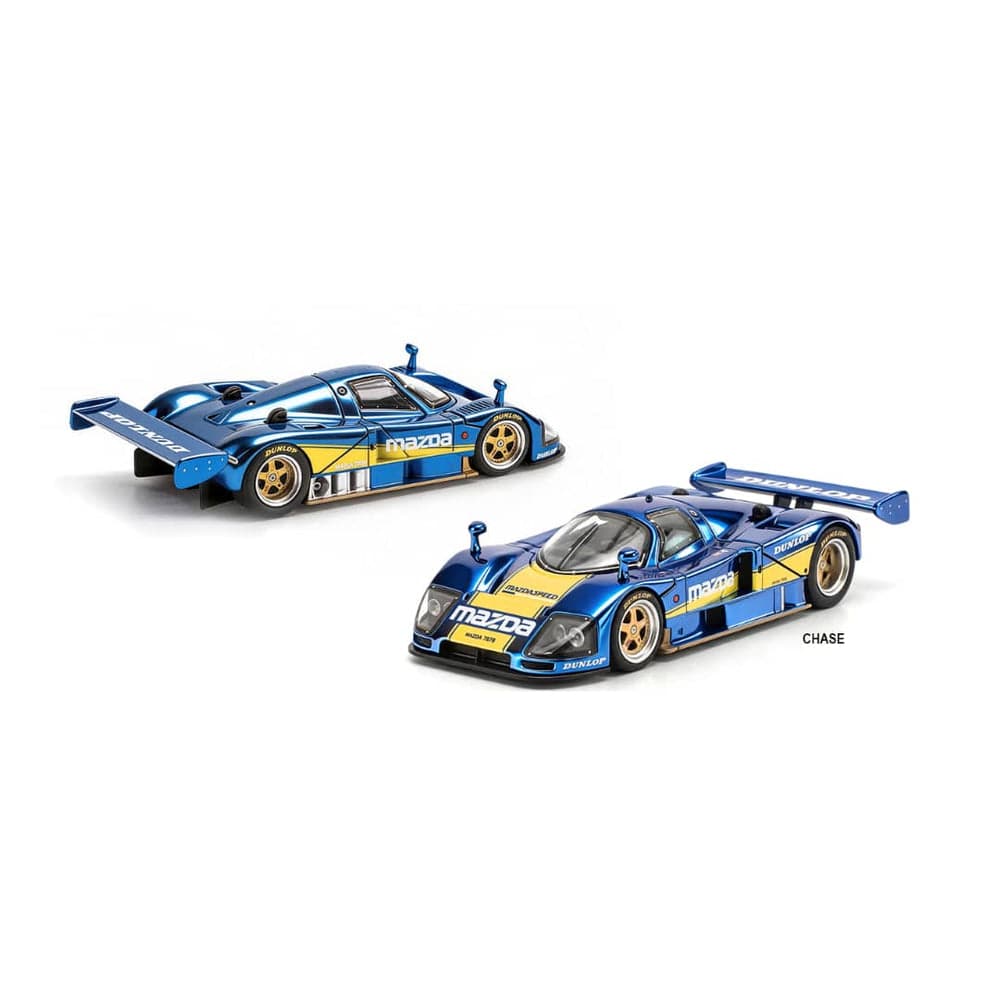 Mazda 787B (1991) Racing Blue Yellow Livery