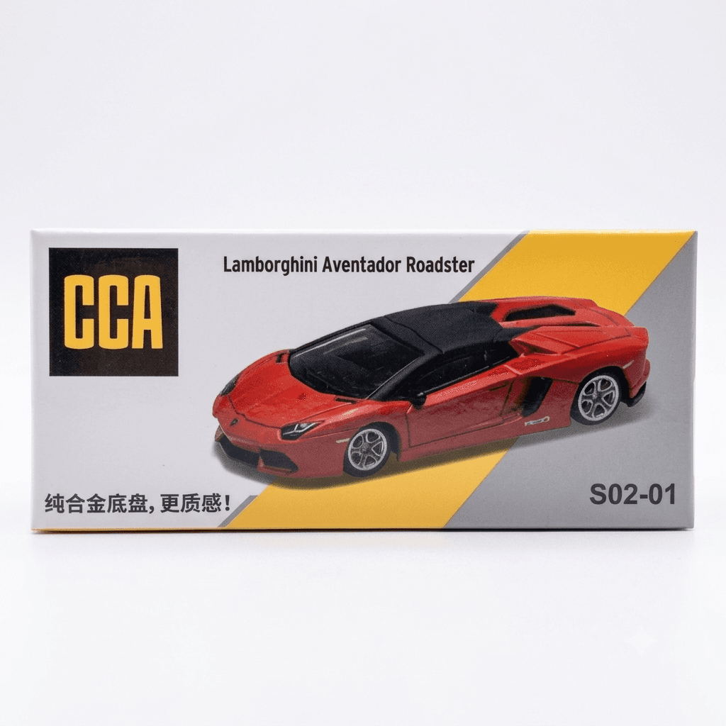 Lamborghini Aventador Roadster - CCA 1:64 ( Red )