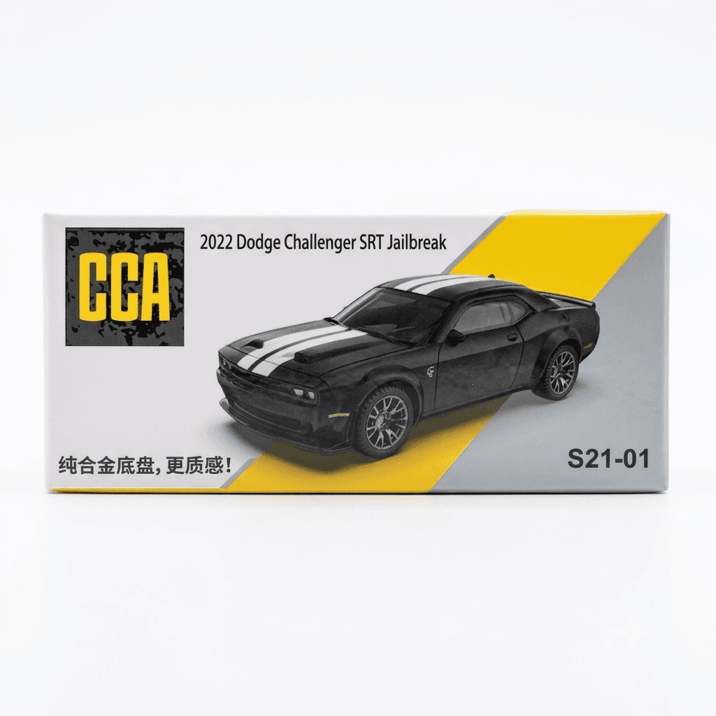 2022 Dodge Challenger SRT Jailbreak - CCA 1:64 ( Black )