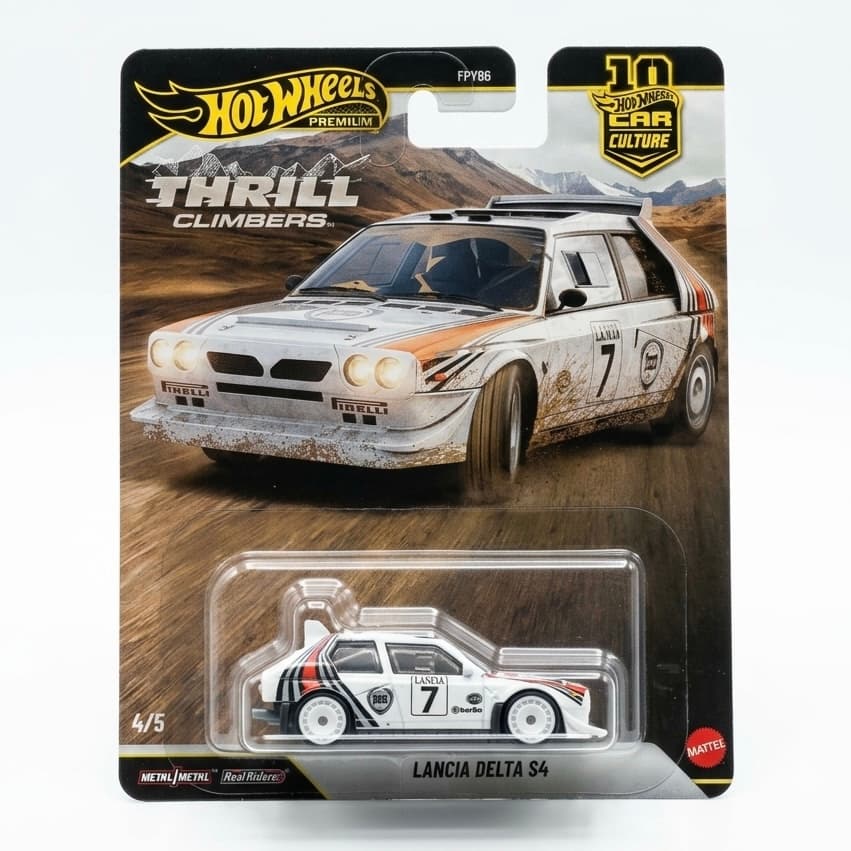 LANCIA DELTA S4 - Hotwheels Premium Thrill Climber