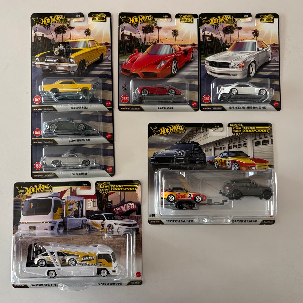 HOTWHEELS PREMIUM BOULEVARD COMBO SET | Diecast Heaven